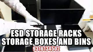 ESD Storage Boxes:  ESD Storage Bins - ESD Storage Component Container @ Best Price in India