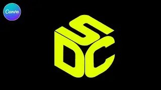 Создайте ПОТРЯСАЮЩИЙ 3D-логотип-монограмму за считанные минуты с помощью Canva