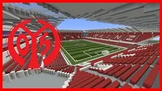 Minecraft Opel Arena (1. FSV Mainz 05) Timelapse +DOWNLOAD | TheCraftCrusader