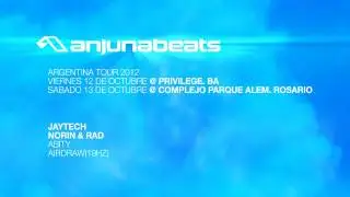 ANJUNABEATS Argentina Tour 2012. BA/12/10/2012@Privilege - ROS/13/10/2012@ComplejoParqueAlem