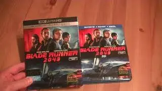 Présentation (unboxing) du film Blade Runner 2049 (4K Ultra HD) et Blade Runner 2049 (Blu-ray 3D)