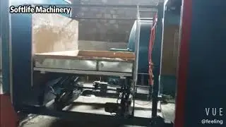 Auto vacuum foaming machine with top pressing system SL-18VF
