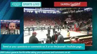 ABQJournal Sports Live! PREGAME FROM THE PIT • Nevada at UNM (Jan. 24, 2026)