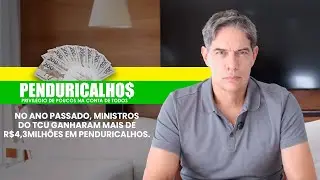 No ano passado, ministros do TCU ganharam mais de R$4,3milhões em penduricalhos.