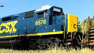 EMDs! CSX 998 Leading 6576, 5347, 4013 & 6569