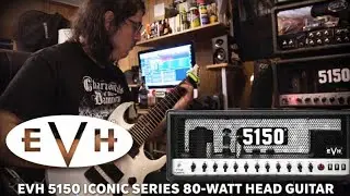 Гитарный усилитель EVH 5150 Iconic Series мощностью 80 Вт &mdash; демонстрация и обзор в стиле метал