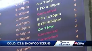 Cold Holiday Commute