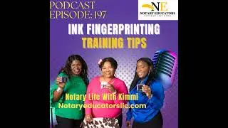 #197 - Ink Fingerprinting Training Tips Podcast