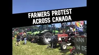 The Raven For Mike in the Night!  - Underreported Farmers protest -  Winnipeg Manitoba