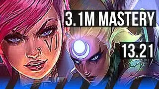 VI vs DIANA (MID) | 3.1M mastery, 11/1/4, 1000+ games, Godlike | KR Diamond | 13.21