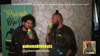 Gabemakinbeats talks with Pirscription about being on what motivates him, Touring at age 17, + more