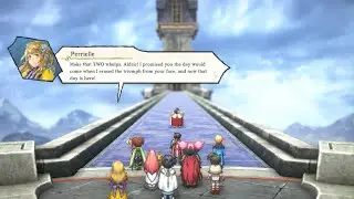 Eiyuden Chronicle: Hundred Heroes Lady Perrielle gets to say her piece right to Dux Aldric face!