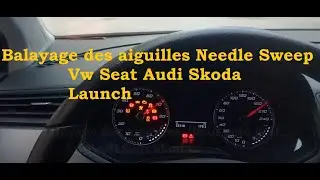 Activation option Balayage des aiguilles Needle Sweep Vw Seat Audi Skoda Launch