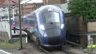 Hull Trains Class 802's & Lumo Class 803's at Doncaster Station on Fri 5th May 2023