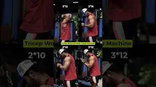 Complete TRICEP Workout With Cable Machine Only ✅🏋️ #shorts #triceps #tricepsworkout