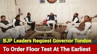 Madhya Pradesh BJP Leaders Meet Governor Lalji Tandon | News Nation