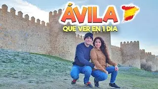 ÁVILA 🇪🇸 : QUÉ VER Y HACER EN 1 DÌA EN LA CIUDAD AMURALLADA 😲 | DAV EN ESPAÑA # 7