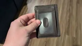 Review of Travelambo Slim Wallet: NICE!