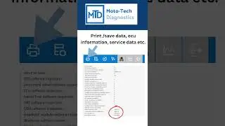 Texa software advanced features!