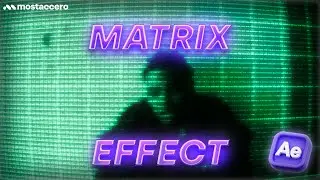How to CREATE A MATRIX EFFECT in After Effects