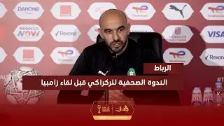 الاختيارات الفنية والجماهير والأداء والانتقادات.. الندوة الصحفية لوليد الركراكي قبل مواجهة زامبيا