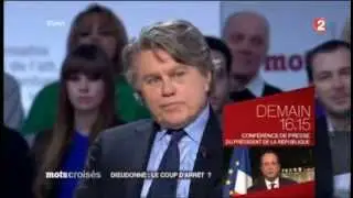 Gilbert Collard invité de Mots Croisés 