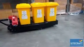 Sitecraft 120, 240 , 660 & 1100 Litre Wheelie Bin Mover