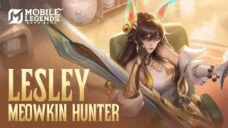 Бесплатный скин Mystic Meow | Лесли &laquo;Meowkin Hunter&raquo; | Mobile Legends: Bang Bang