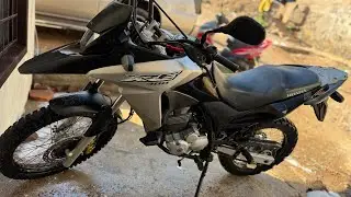 Xre300 foco led potente, restaurando curva de escape y detall&aacute;ndola 