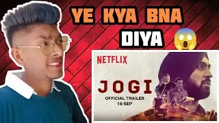 Jogi Official Trailer Reaction and Review | Diljit Dosanjh | Hiten Tejwani