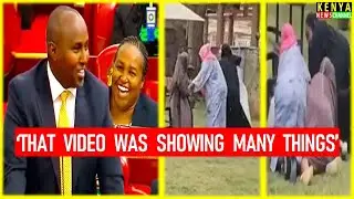 LAUGHTER in Parliament as Junet reacts to Video of 2 Women MPs Fighting