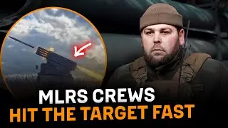 One salvo &mdash; maximum impact! Multiple Launch Rocket System crews at work