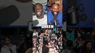 Draymond Green guarding Victor Wembanyama looks wild 😂 #nba #basketball #warriors #spurs