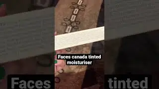 FACES CANADA Tinted moisturizer REVIEW|DEMO (shade 01 light) #dewymakeup #facescanada #viral #shorts