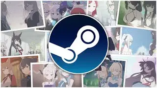 Trying Blue Archive on Steam.