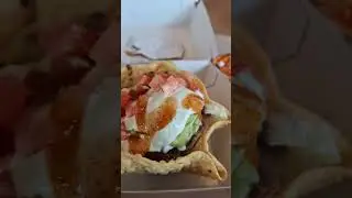 Heidi's Adventures/Travels Taco Bell new mini taco salad #taco #tacobell #salad #minitacosalad