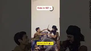 School life 😂 90&rsquo;s Kids vs 2020&rsquo;s Kids