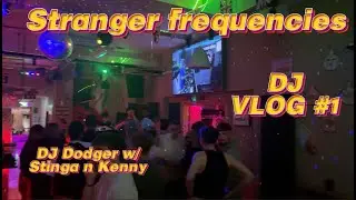 Warming up for Nicky Blackmarket and Fatman D -  Stranger Frequencies DJ Vlog