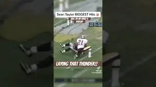 Big Hit Moments By Sean Taylor&rdquo;#football #shorts