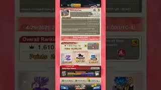 (Dragon Ball Legends) Guild Players Wanted @MetNobody #shorts #anime #dblegends #dragonballdaima