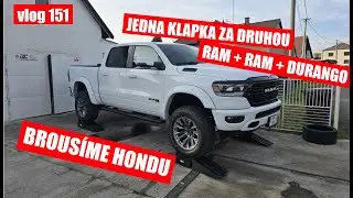 Broušení | skříňka | Ram a další RAM a Dodge Durango 5.7 V8 výfukové klapky a koncovky