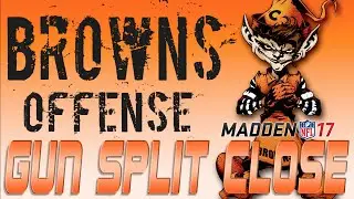 Madden 17 Money Scheme Gun Split Close Browns Offense EBook