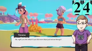 Let's Play Temtem (Blind) Part 24 - The Flywalk and Babawa