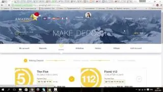 Amazing5 выводим 112$ и пополняем на 50$ продолжаем зарабатывать!!!