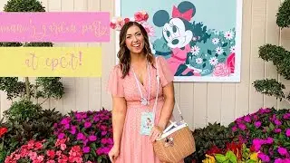 Minnie's Garden Party at Epcot International Flower & Garden Festival!