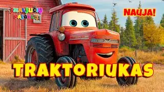 Traktoriukas - Nauja Dainelė Vaikams | Smalsučių Pasaulis