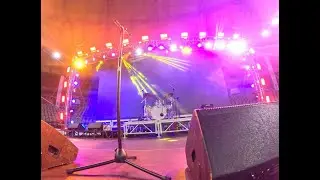 A 5.4 magnitude earthquakes hit during our setup at TCCC.  [Life of a Sound Tech]