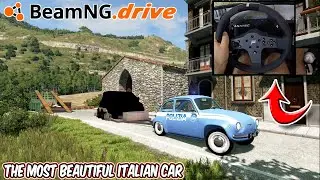 The most beautiful italian car - Italian police seizure | BeamNG.drive | Fanatec CSL Elite