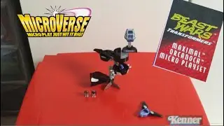 MicroVerse Beast Wars Transformers Orcanoch Micro Playset review! (1997)