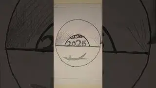 2025 Artwork Design: Minimalist Circle Art